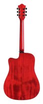 Guild D-120CE Cherry Red Dreadnought Acoustic Guitar with electronics