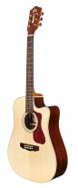 Guild D-150CE Dreadnought Acoustic Guitar Cutaway with electronics