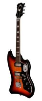 Guild S-200 T-Bird Solidbody Electric Guitar Antique Burst