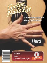 Guitar Nails Kit Refill - Large/Hard