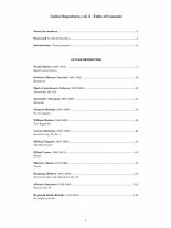 Guitar Repertoire- A Guide to Essential Music Solo Classical Guitar