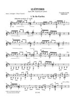 Gurlitt arr. by Caceres | 15 Etudes for solo guitar