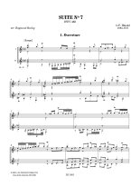 Haendel arr. by Burley | Suite No. 7 for 2 guitars