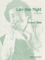 Hand | Late One Night for solo guitar