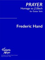 Hand | Prayer for solo guitar