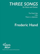 Hand | Three Songs for guitar and voice