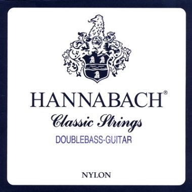 Hannabach 8413MT Doublebass Guitar 75cm Scale G String, Single