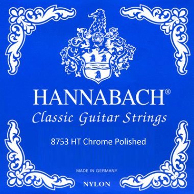 Hannabach 875 - Chrome Polished 3rd string (g) High Tension