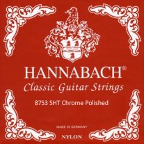 Hannabach 875 - Chrome Polished 3rd string (g) Super High Tension