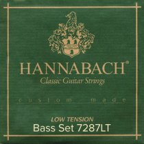 Hannabach Custom Made 7287LT Classical Guitar Strings, Bass Set