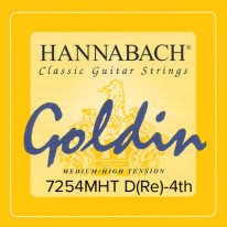 Hannabach Goldin 725 - 4th string (D), medium-high tension