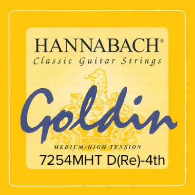 Hannabach Goldin 725 - 4th string (D), medium-high tension