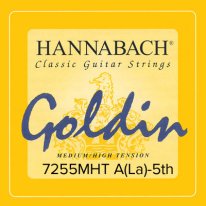Hannabach Goldin 725 - 5th string (A), medium-high tension