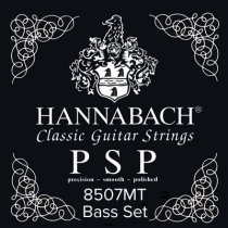 Hannabach Precision Smooth Polished 8507MT Guitar Strings Bass Set