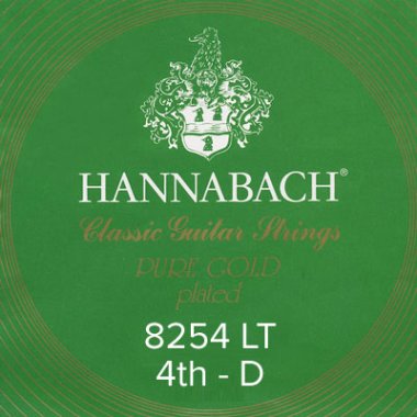 Hannabach Pure Gold 8254LT - 4th string (D) Low Tension
