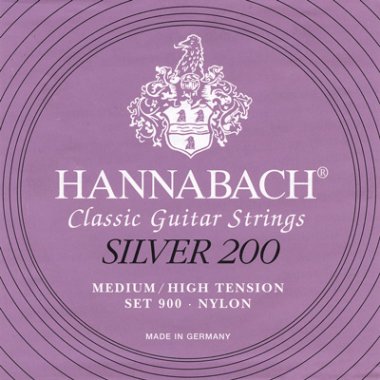 Hannabach Silver 200 9001MHT - 1st string (e) Medium-High Tension
