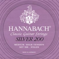 Hannabach Silver 200 9006MHT - 6th string (E) Medium-High Tension