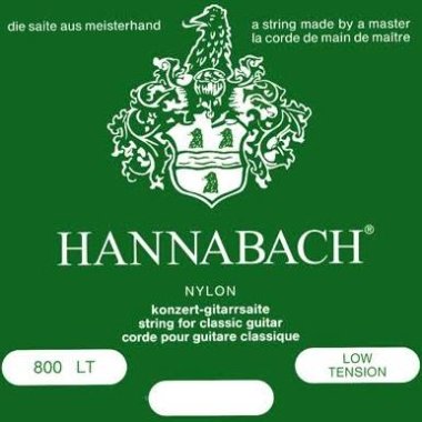 Hannabach Silver Plated 800LT Classical Guitar Strings, Full Set