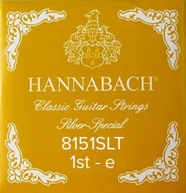 Hannabach Silver Special 8151SLT - 1st string (e) Super Low Tension