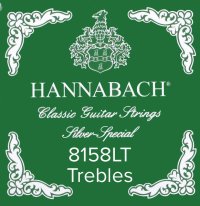 Hannabach Silver Special 8158LT Classical Guitar Strings, Treble Set