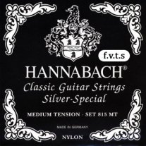 Hannabach Silver Special 815MT-fvts Classical Guitar Strings Full Set