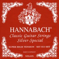 Hannabach Silver Special 815SHT Super High Tension 10 String Full Set