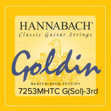 Hannabach Super Carbon - 3rd string (g), med-high tension
