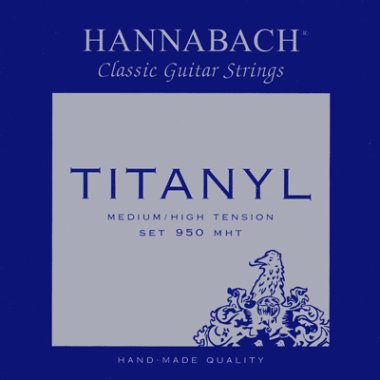 Hannabach Titanyl 9501MHT - 1st string (e) .028 medium high tension