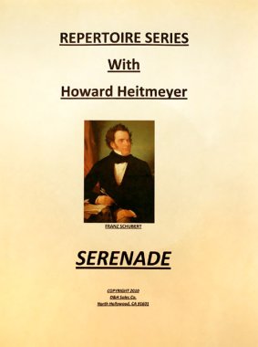 Heitmeyer | Serenade by Franz Schubert for solo guitar with CD