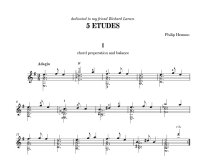Hemmo | 5 Etudes for solo guitar