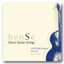 Hense 557HT High Tension Classical Guitar Strings, Bass Set