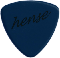 Hense Small Triangle Midnight Pick, Heavy, 1.2mm