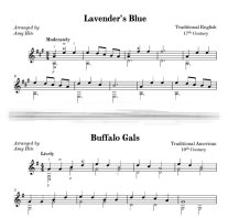 Hite | Folk Music for Easy Classical Guitar | PDF Download