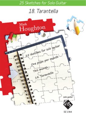 Houghton | 25 Sketches Tarantella for solo guitar
