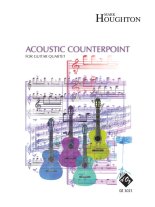 Houghton | Acoustic Counterpoint for 4 guitars