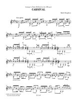 Houghton | Carnival for solo guitar