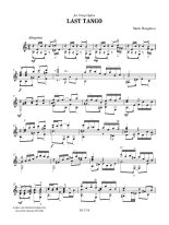 Houghton | Last Tango for solo guitar