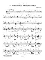 Ivanov | The Broken Balkan Polyrhythmic Etude for solo guitar