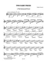 Ivanovic | Two Fairy Pieces for solo guitar