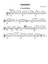 Jacques | 7 Mindsets for solo guitar