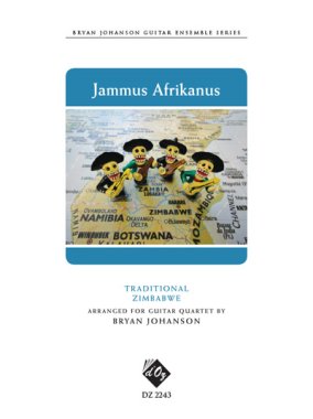 Jammus Afrikanus arr Bryan Johanson for guitar quartet