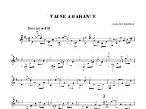 Jean-Luc Gauthier | Valse amarante for solo guitar