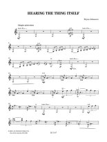 Johanson | Hearing the Thing Itself for solo guitar