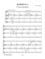 Johanson | Quartet No. 5 for 4 guitars