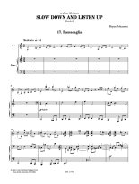 Johanson | Slow Down and Listen Up, Book 3 for guitar and piano