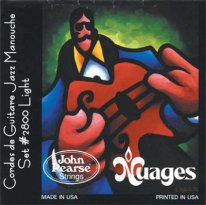 John Pearse 2800 Nuages Jazz Manouche Guitar Strings Light