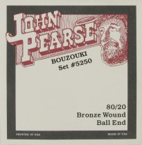John Pearse 5250 Bouzouki 80/20 Bronze 8 String (10-48) Full Set