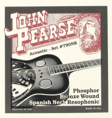 John Pearse 790NR Phosphor Bronze Spanish Neck Resophonic