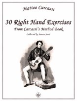 Jovic | Carcassi 30 Right Hand Exercises for solo guitar | Download