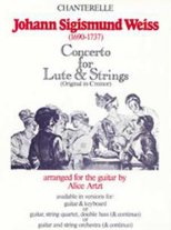 J.S. Weiss: Concerto for Lute & Strings Complete Set